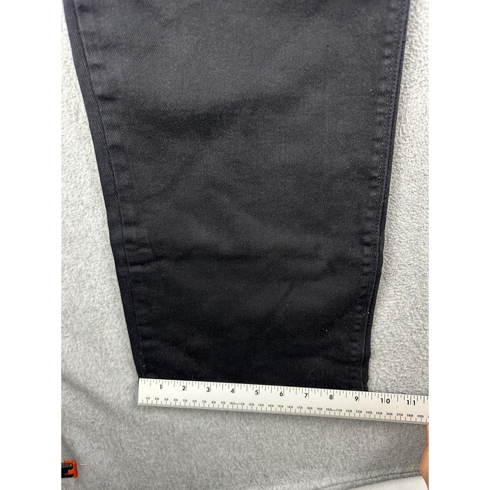 Cello Super High Rise Dad Jeans Juniors 11 Black Straight Leg Stretch Denim NWT - Picture 8 of 11